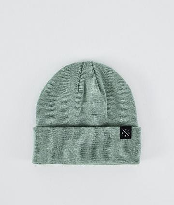 Green Men's Dope Solitude Beanies | NZ_D1891