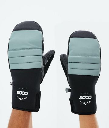 Green Women's Dope Ace 2021 Snowboard Gloves | NZ_D2467