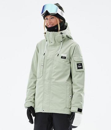 Green Women's Dope Adept W Ski Jackets | NZ_D2519