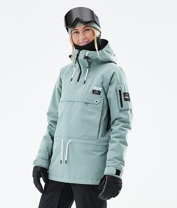 Green Women's Dope Annok W 2021 Ski Jackets | NZ_D1013