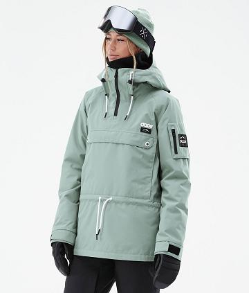 Green Women's Dope Annok W Snowboard Jackets | NZ_D2420