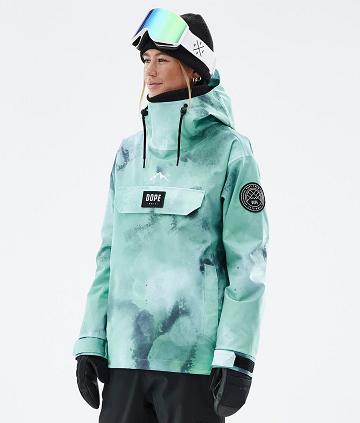 Green Women's Dope Blizzard W Snowboard Jackets | NZ_D2500