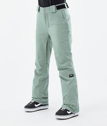 Green Women's Dope Con W Snowboard Pants | NZ_D1780