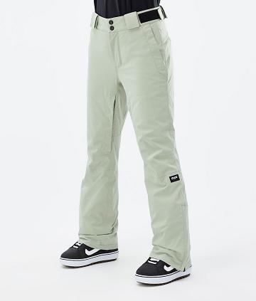 Green Women's Dope Con W Snowboard Pants | NZ_D2255