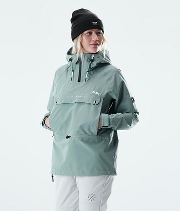 Green Women's Dope Hiker W Outdoor Jackets | NZ_D1812