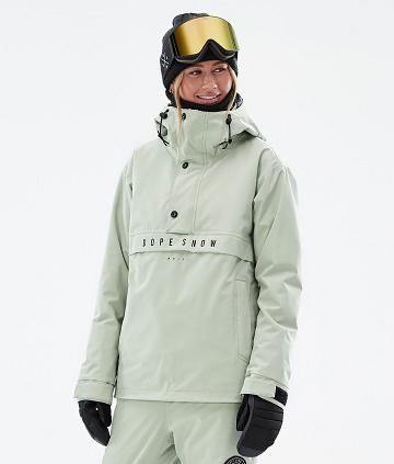 Green Women's Dope Legacy W Snowboard Jackets | NZ_D2132