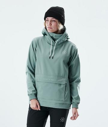 Green Women's Dope Nomad W Outdoor Jackets | NZ_D1262