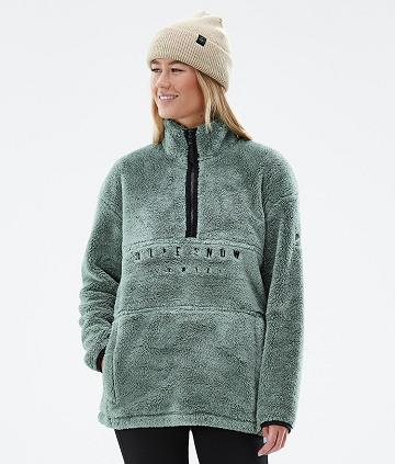 Green Women's Dope Pile W Fleece | NZ_D1464