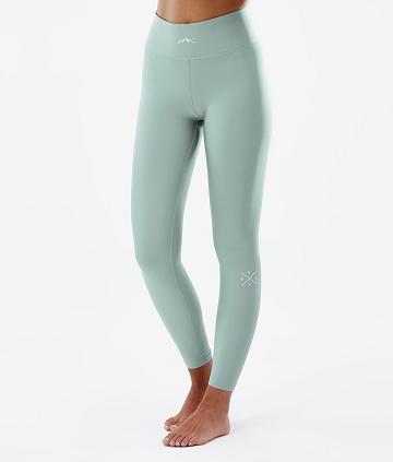 Green Women's Dope Snuggle W Base Layer Pants | NZ_D1712
