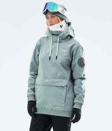 Green Women's Dope Wylie W Ski Jackets | NZ_D1183
