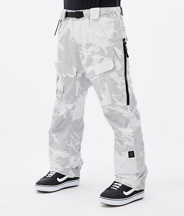 Grey Camo Men's Dope Antek Snowboard Pants | NZ_D2460