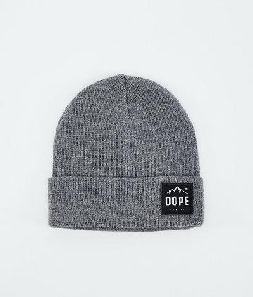Grey Men's Dope Paradise Beanies | NZ_D1383
