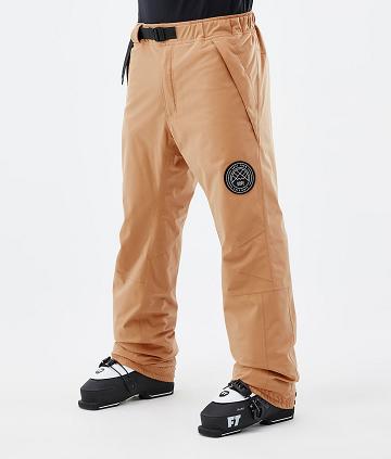 Khaki Men's Dope Blizzard Ski Pants | NZ_D2343