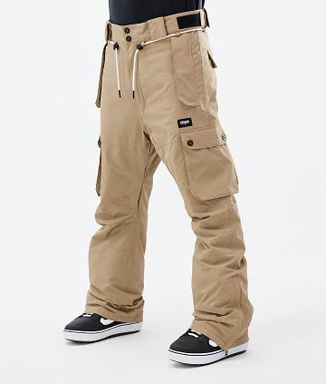 Khaki Men's Dope Iconic Snowboard Pants | NZ_D1082
