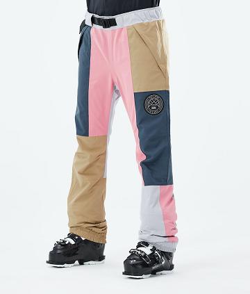 Khaki Women's Dope Blizzard LE W Ski Pants | NZ_D2257