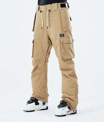 Khaki Women's Dope Iconic W 2021 Ski Pants | NZ_D2298