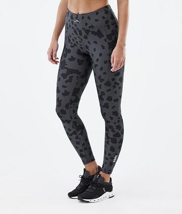 Leopard Women's Dope Lofty Tech Leggings | NZ_D2170
