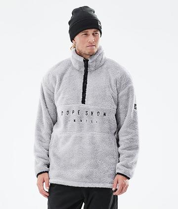 Light Grey Men's Dope Pile 2021 Fleece | NZ_D1127