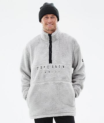 Light Grey Men's Dope Pile Fleece | NZ_D1900