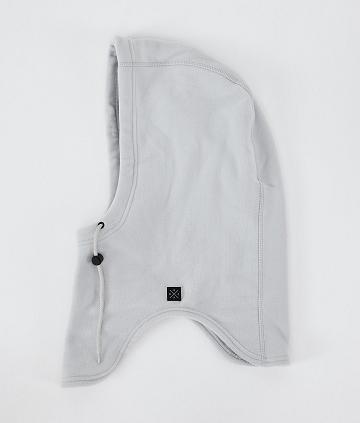 Light Grey Women's Dope Cozy Hood II Facemasks | NZ_D1219