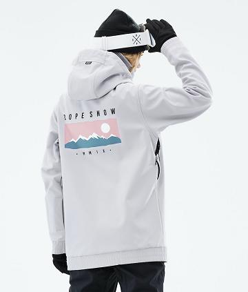 Light Grey Women's Dope Yeti 2021 Ski Jackets | NZ_D1956