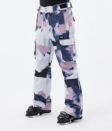 Navy Women's Dope Iconic W Ski Pants | NZ_D1363