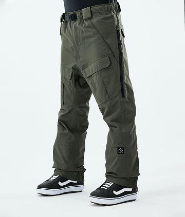 Olive Men's Dope Antek 2021 Snowboard Pants | NZ_D2264