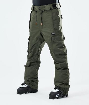 Olive Men's Dope Iconic 2021 Ski Pants | NZ_D2101