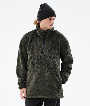 Olive Men's Dope Pile 2021 Fleece | NZ_D2281