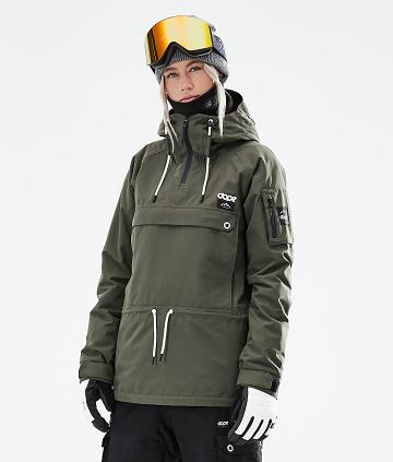 Olive Women's Dope Annok W 2021 Ski Jackets | NZ_D2337
