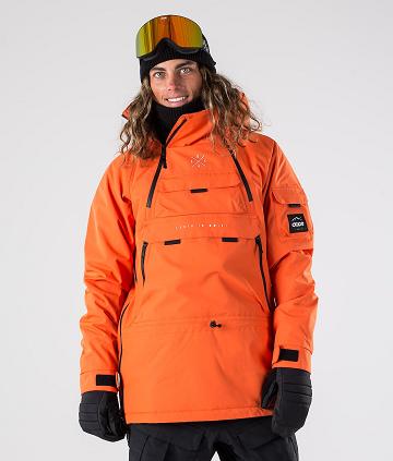 Orange Men's Dope Akin 2019 Snowboard Jackets | NZ_D2102