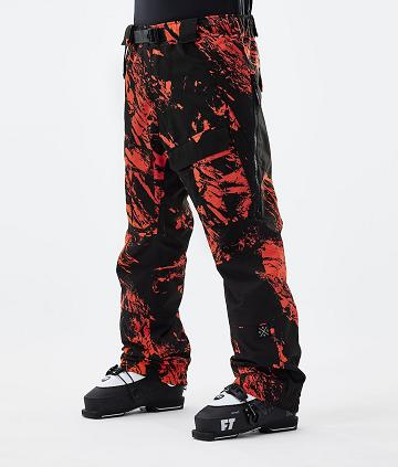 Orange Men's Dope Antek 2021 Ski Pants | NZ_D1357