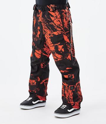 Orange Men's Dope Antek Snowboard Pants | NZ_D1408