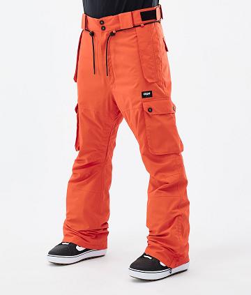 Orange Men's Dope Iconic Snowboard Pants | NZ_D1698