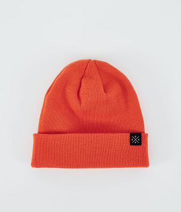 Orange Men's Dope Solitude Beanies | NZ_D2068