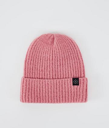 Pink Men's Dope Chunky Beanies | NZ_D1496