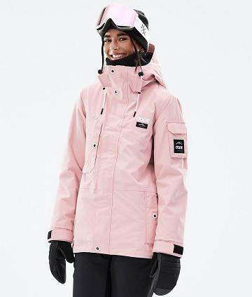 Pink Women's Dope Adept W Ski Jackets | NZ_D1289