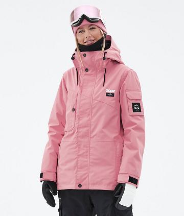 Pink Women's Dope Adept W Snowboard Jackets | NZ_D2344