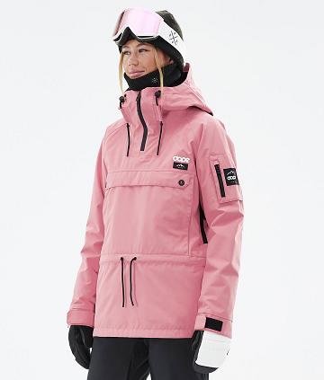 Pink Women's Dope Annok W Snowboard Jackets | NZ_D1909