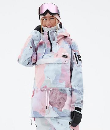 Pink Women's Dope Annok W Snowboard Jackets | NZ_D2341