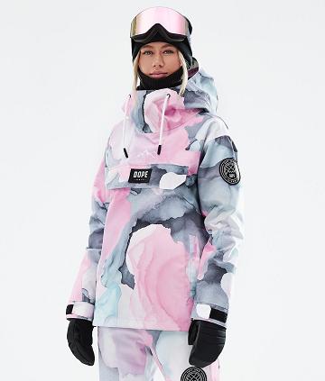 Pink Women's Dope Blizzard W 2021 Snowboard Jackets | NZ_D2002