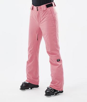 Pink Women's Dope Con W Ski Pants | NZ_D1401