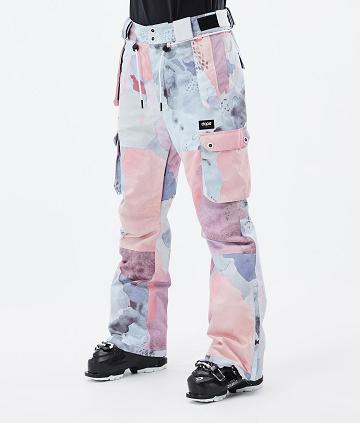 Pink Women's Dope Iconic W Ski Pants | NZ_D1784