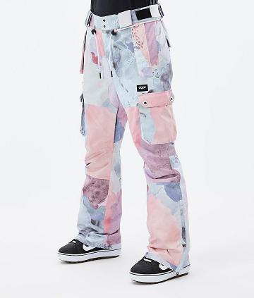Pink Women's Dope Iconic W Snowboard Pants | NZ_D1678