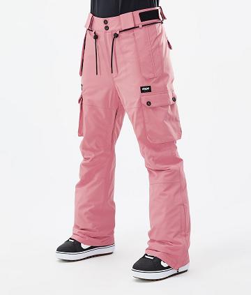 Pink Women's Dope Iconic W Snowboard Pants | NZ_D2020