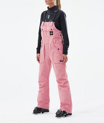 Pink Women's Dope Notorious B.I.B W Ski Pants | NZ_D2349