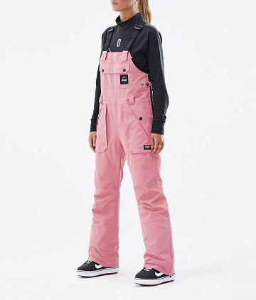 Pink Women's Dope Notorious B.I.B W Snowboard Pants | NZ_D1624