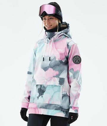 Pink Women's Dope Wylie W Snowboard Jackets | NZ_D1541