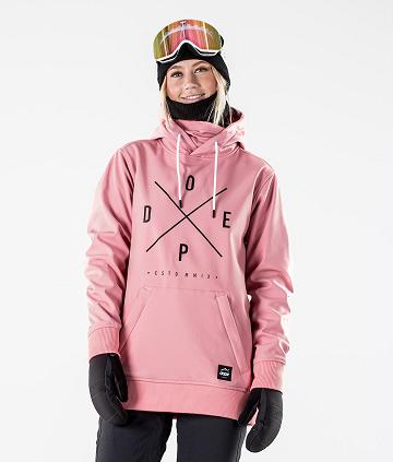 Pink Women's Dope Yeti W 10k Snowboard Jackets | NZ_D1677
