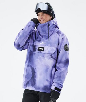 Purple Men's Dope Blizzard Snowboard Jackets | NZ_D1951